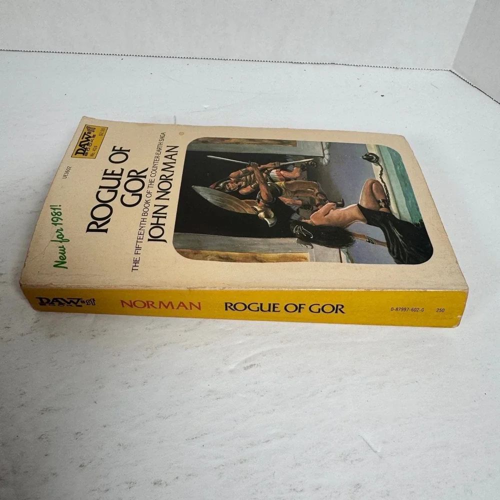 Rogue of Gor John Norman‎ 1981 First Printing DAW Books Sci-Fi Fantasy
